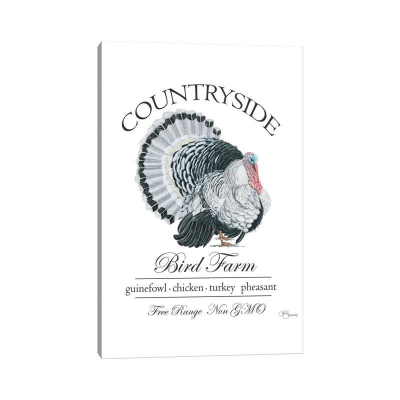 Bird Farm - Wrapped Canvas Painting, 20.32 cm H x 30.48 cm W