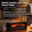 Diffuseur d'huiles essentielles et humidificateur à effet de flamme avec lumière d'ambiance à DEL 7 couleurs, diffuseur ultrasonique d'aromathérapie de 150 ml, très silencieux avec minuterie pour chambre à coucher, bureau, yoga
