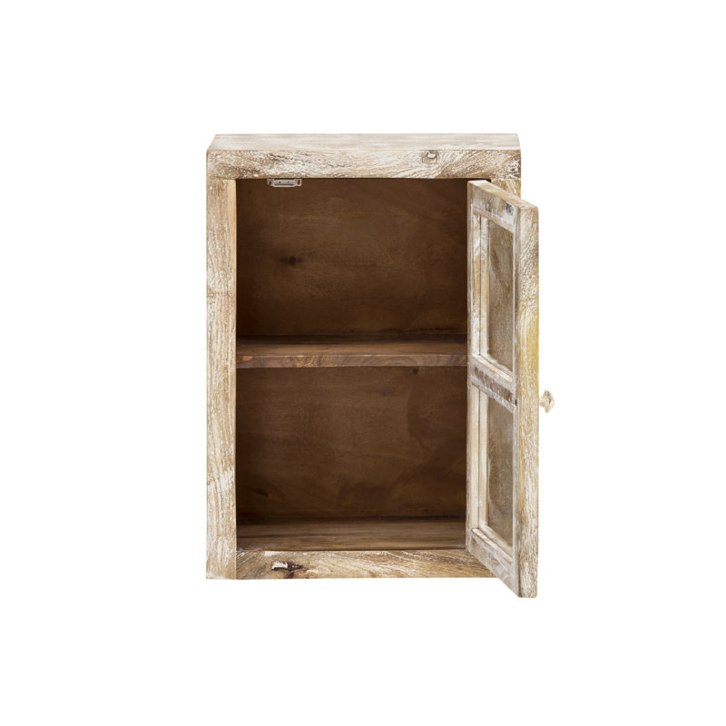 Boyett Solid Wood Wall Bathroom Cabinet