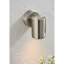Youenn Brushed Stainless Steel Outdoor Armed Sconce