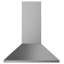 Monogram 36" Wall-Mounted Pyramid Chimney Vent Hood With Air Quality Sensors-561185464-561850893-561850931