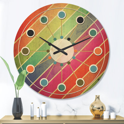 Solid Wood Wall Clock