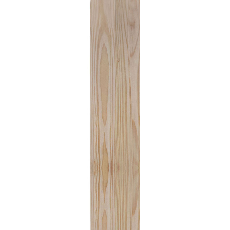 Crochet de fer traditionnel 4 po Versailles, Sapin de Douglas, Lisse, H 19 po x l 3,5 po x P 16 po