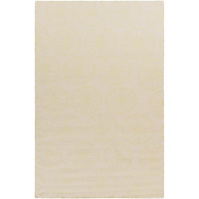 Byington Wool Geometric Indoor Rug, Rectangle 2' x 3'