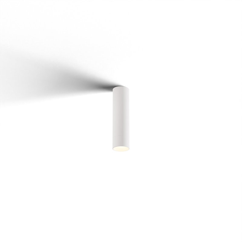 1 - Light LED Single Pendant, Matte White