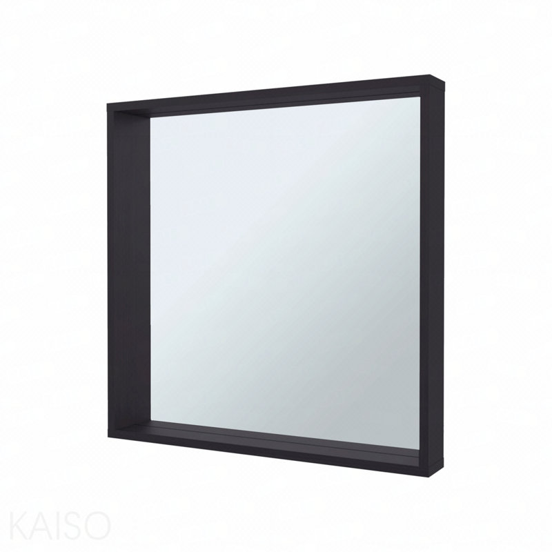 Armoire de rangement murale avec miroir