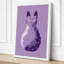 Purple Whimsy Minimalist - Wrapped Canvas-767021036-767021031