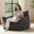 Bean bag chair comes with a spacious size, corduroy loveseat.-2059960151