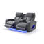 Causeuse inclinable Lumin G00805A-RL, gris