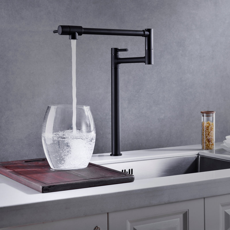 GAWEZA Kitchen Faucet, Black