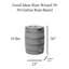 Good Ideas Rain Wizard Whiskey Style Rain Barrel with Overflow and Spigot-98666726-98666714
