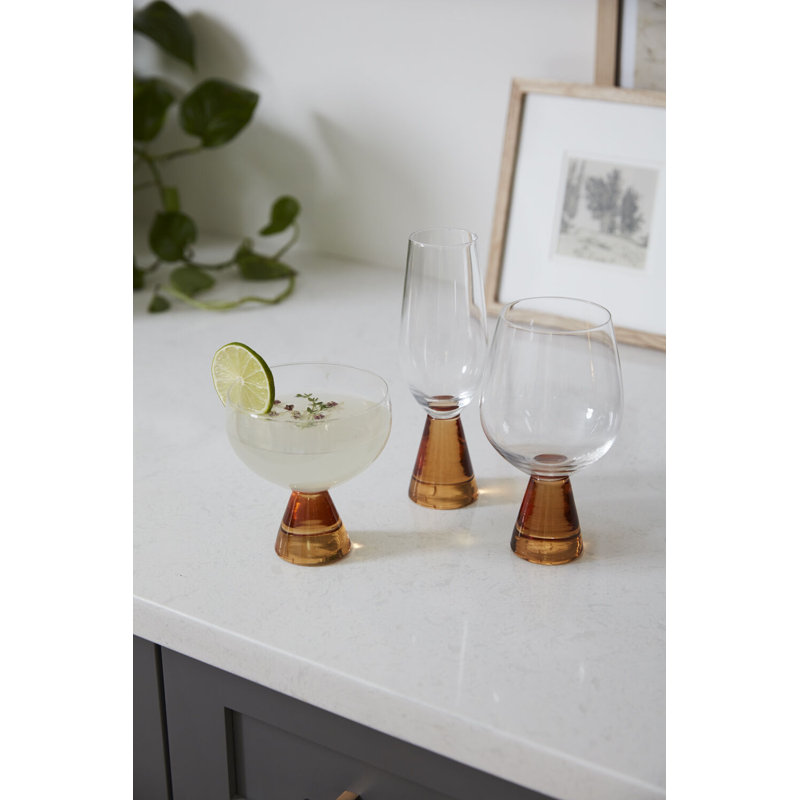 8oz. Handmade Wine Glass Set