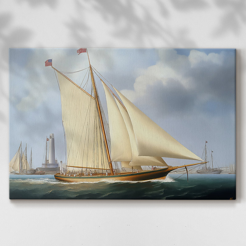 Nautical Series-C XXVII - Cavas enveloppés de galerie, 32 x 48