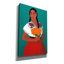 «Epic Graffiti», «Mexique femme 2» par Omar Escalante, art mural sur toile, 40 po x 60 po