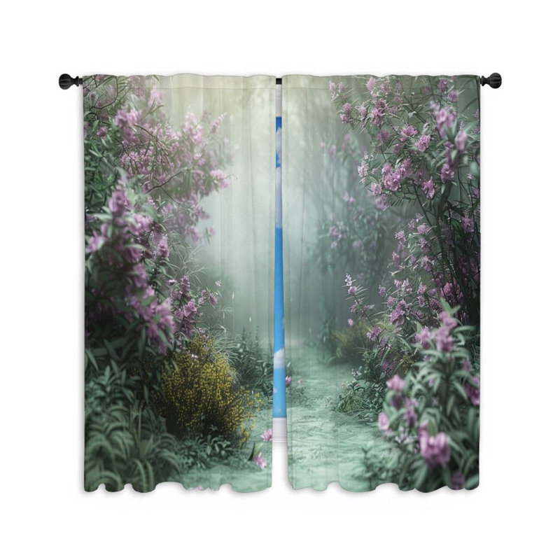 Paire de rideaux obscurcissant Farron, L 56 po x L 80 po