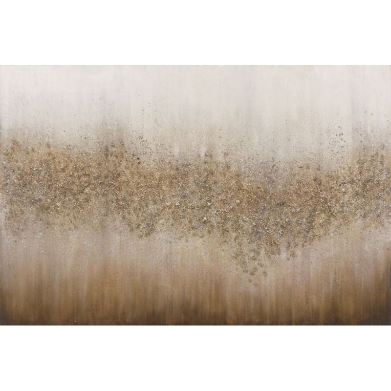 Golden Ridge Print by Beverly Fuller, Hand Painting