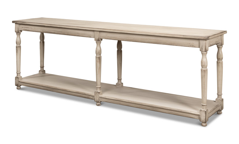 Jensen 95'' W Solid Wood Console Table