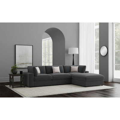 Canapé modulaire avec repose-pieds 4 pièces Rhette
