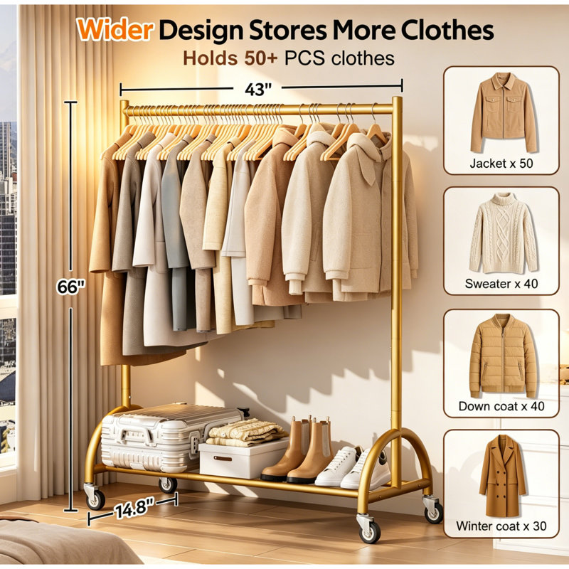 Adjustable Clothing Rack