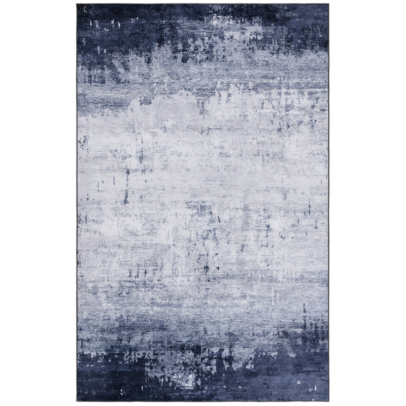 Janosh Monica Performance Machine Washable Abstract Rug, Rectangle 9' x 12'