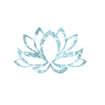 Lotus Icon - Wrapped Canvas Print