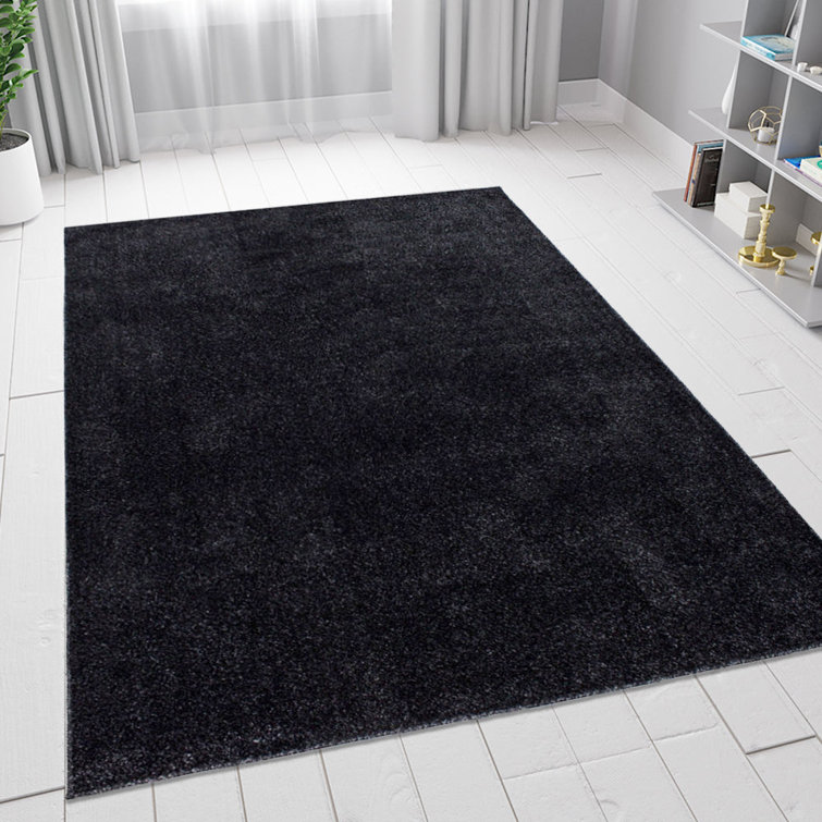 Heasley Solid Colour Area Rug