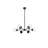 Caisha 6 - Light Dimmable Sputnik Modern Linear Chandelier-61751725-71050015