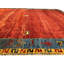 Geometric Area Rug in Red