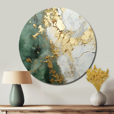 Delaney - Abstract Round Metal Art