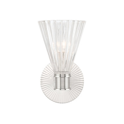 Marchlik 5.5'' Polished Nickel Sconce