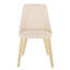 Chaises d'appoint rembourrées en similicuir Paco-88854091