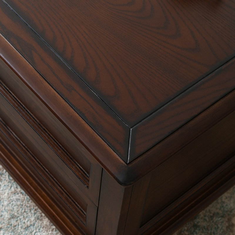 Meuble télé de style américain jumelé à une table basse