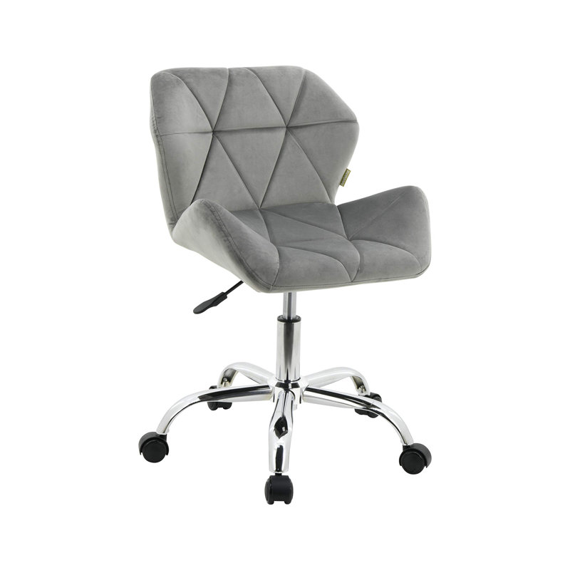 Velvet Executive Chair, Grey