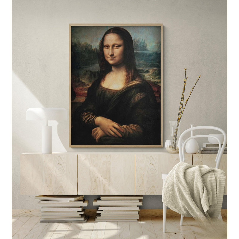 «Mona Lisa» par Leonardo Da Vinci, belle femme, décoration murale, jolie femme, art mural, décoration d'entrée, impression d'affiche de cuisine, bibliothèque murale