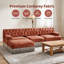 Canapé modulaire en velours 3 places Cloud-133592289