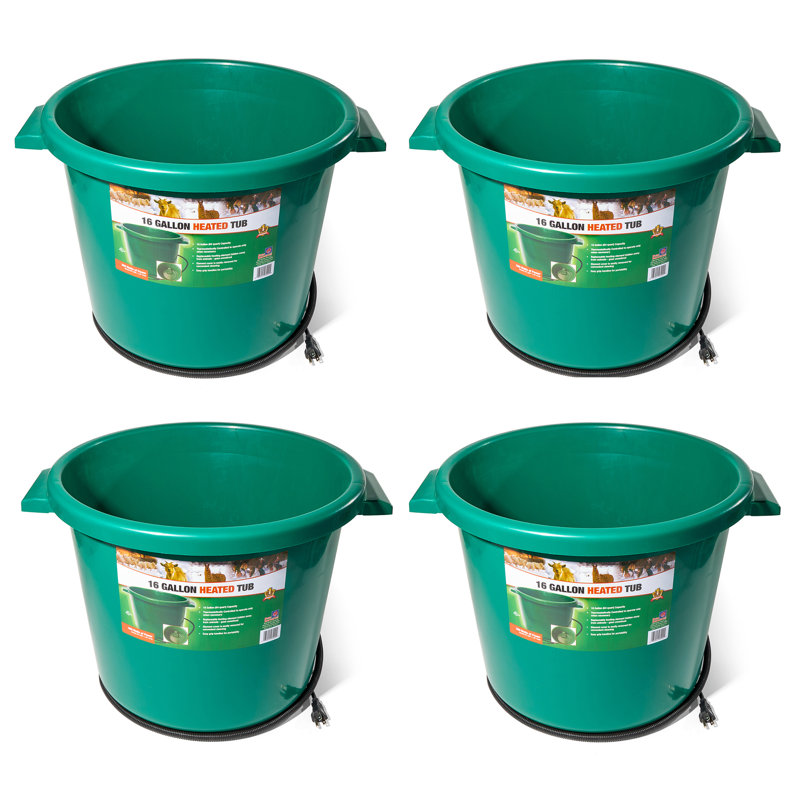 2048oz. Water Bucket, Set of 4