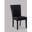 Chaise d'appoint 2 pièces avec garniture cloutée et transitionnelle