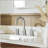 NO 2-handle Bathroom Faucet with Drain Assembly
