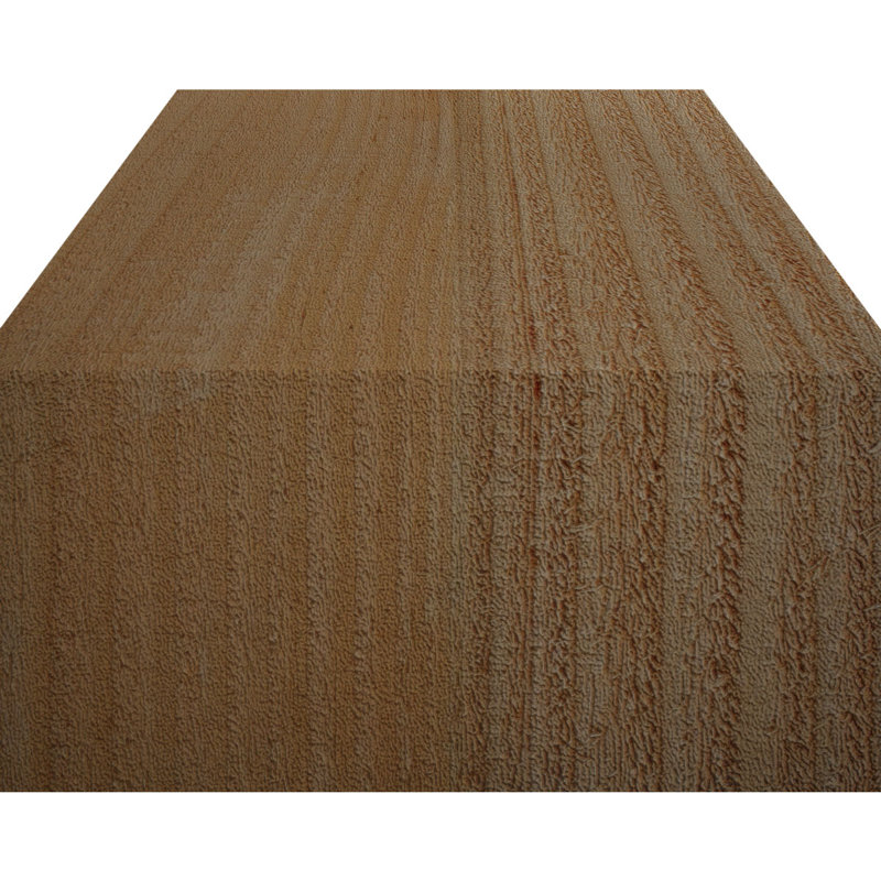 Attelle impériale du genou, Sapin de Douglas, Brute, H 6 po x l 6 po x P 6 po