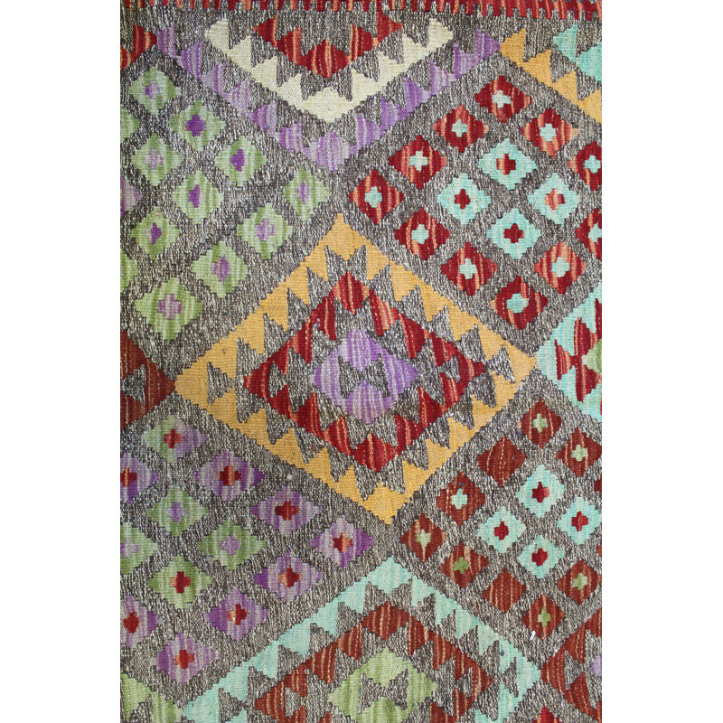 Uzbek One-of-a-Kind Rectangle 10' x 14'11" Hand Knotted Area Rug
