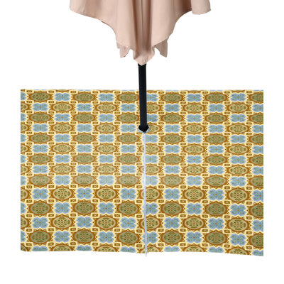 Ahmad Mosaic Water Repellent Tablecloth