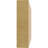 Block Woodgrain TimberThane Rafter Tail, Primed Tan-88143534