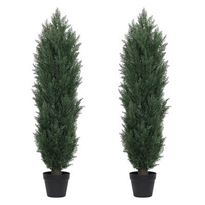 Faux Cedar Plant in Pot