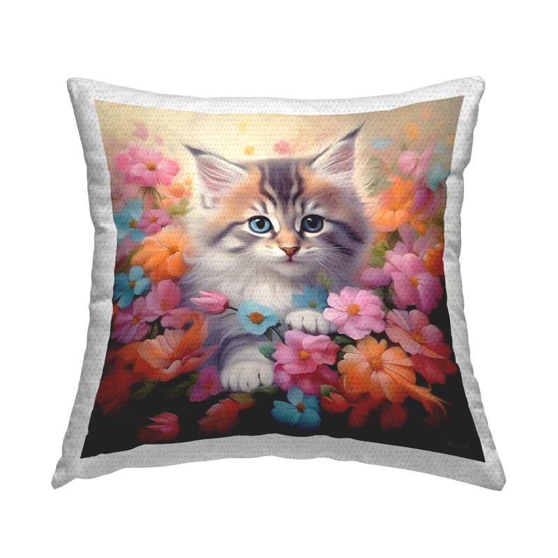 Coussin intérieur/extérieur Floral