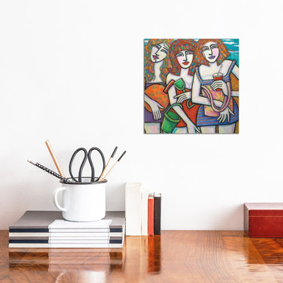 Summer Friends by Ilene Richard - Gallery-Wrapped Canvas Giclée on Canvas