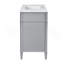 Meuble-lavabo de 36 po avec lavabo supérieur, armoire de rangement moderne avec 2 tiroirs et un tiroir basculant-1990584408