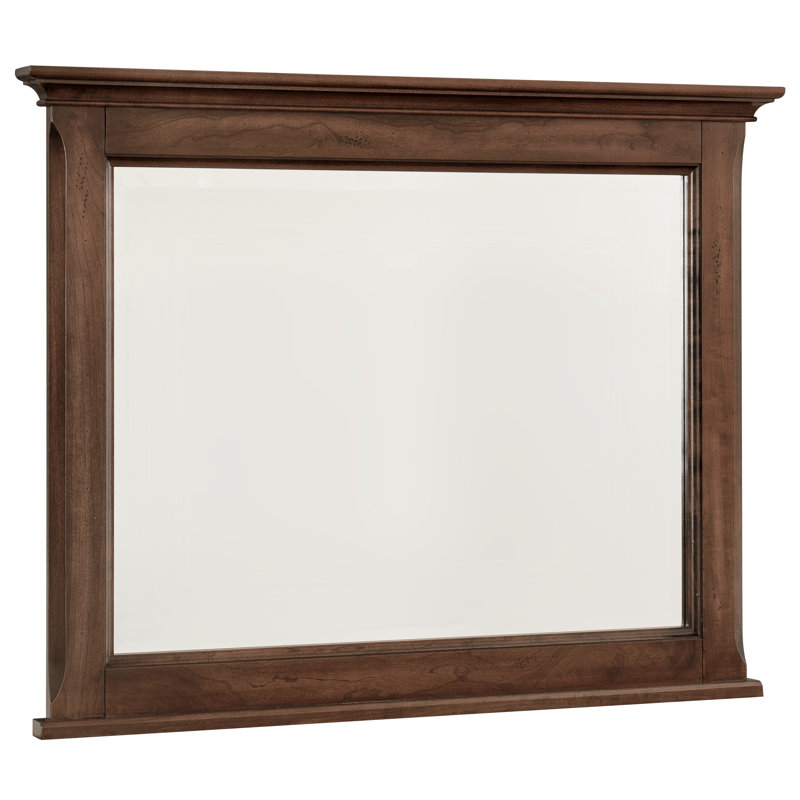 Miroir de commode Cutlerville, Brun