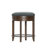 Krishay Forge Solid Wood & Mdf American Traditional Swivel Barstool-1602239192