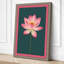 Lotus Bloom Botanical - Wrapped Canvas-1356803672-1356803666