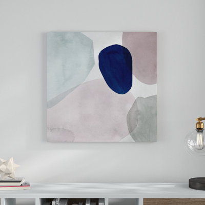 Stacked Around I 1 Piece Wrapped Canvas Wall Art